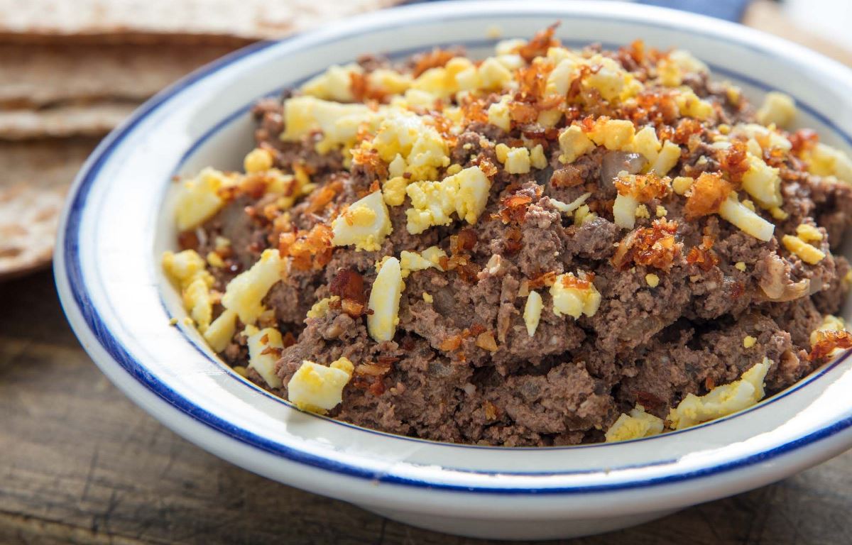 Foods in kosher restaurant